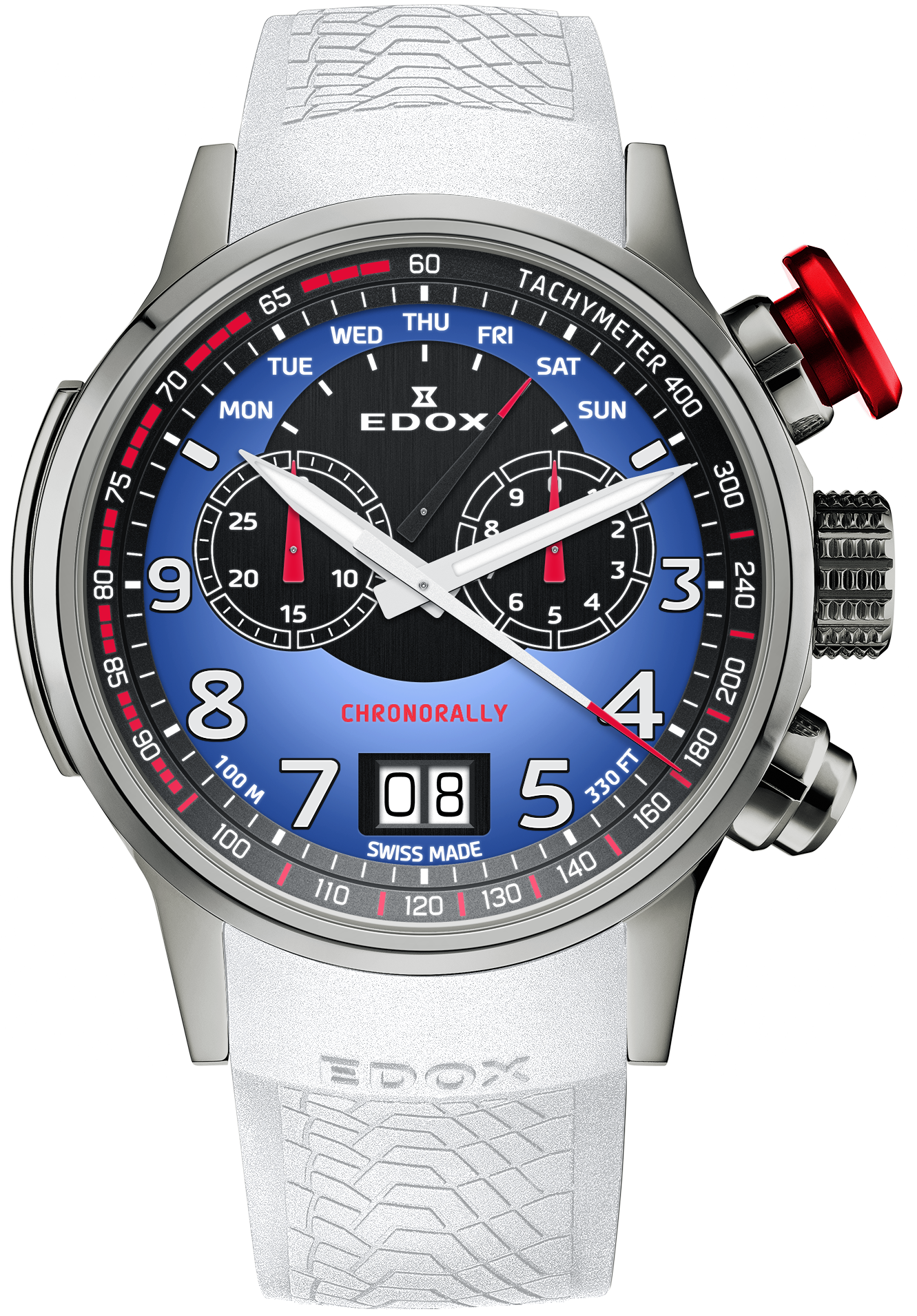 Edox Chronorally BMW M Motorsport Limited Edition Watch 38001 TINR