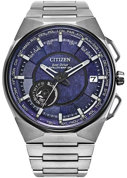 Citizen Satellite Wave GPS Eco Drive Mens CC3097-52L | W Hamond 