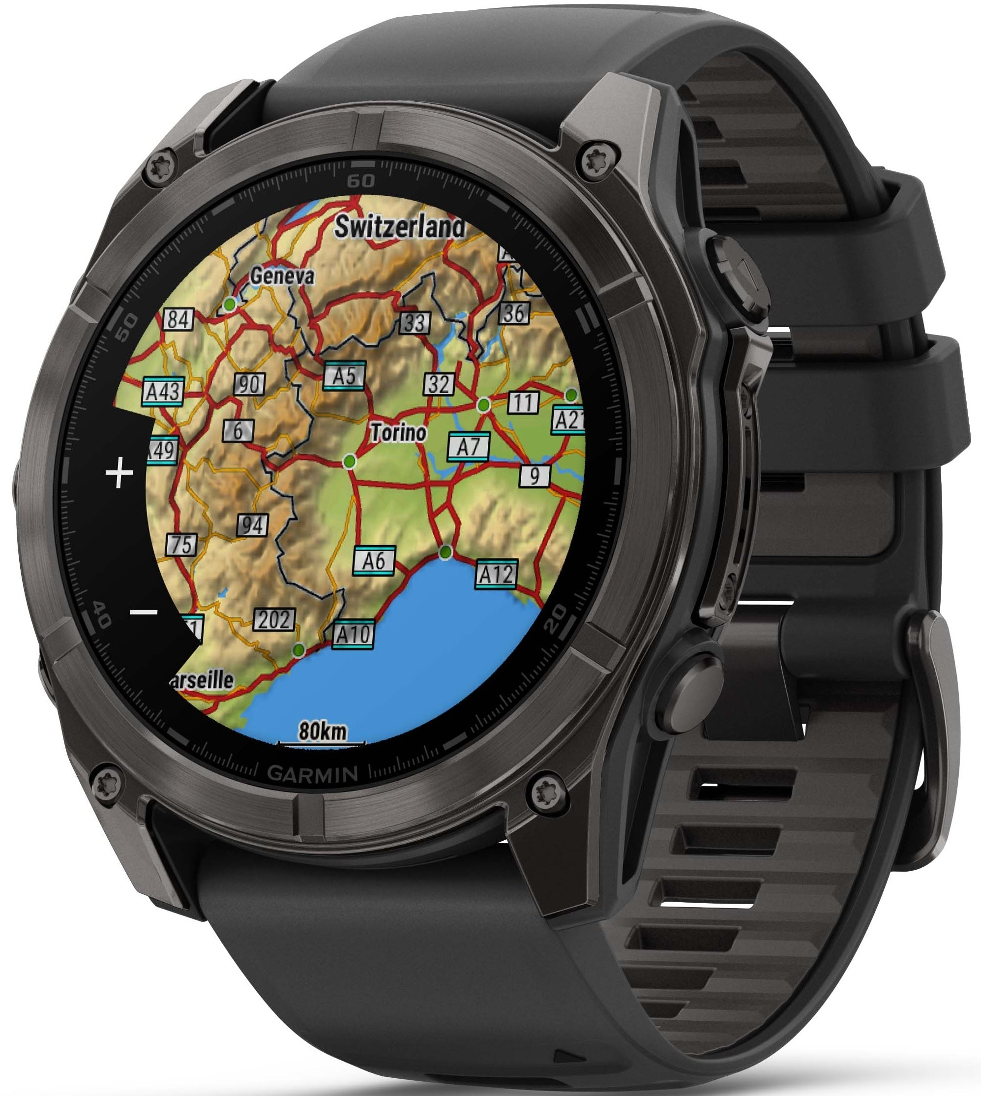 Garmin Fenix 51mm Sapphire AMOLED Carbon Grey DLC Titanium Black