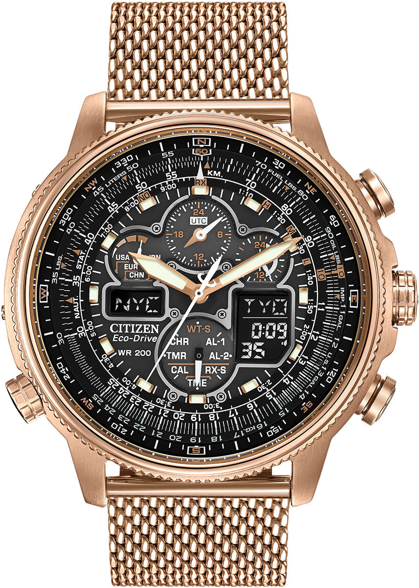 Citizen Navihawk A.T Eco Drive Mens Watch JY8033-51E | W Hamond