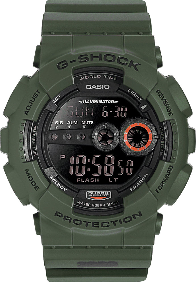 Casio g shock military green hotsell