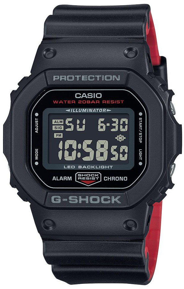 G-Shock 5600 Watch DW-5600UHR-1ER W Hamond Luxury Watches