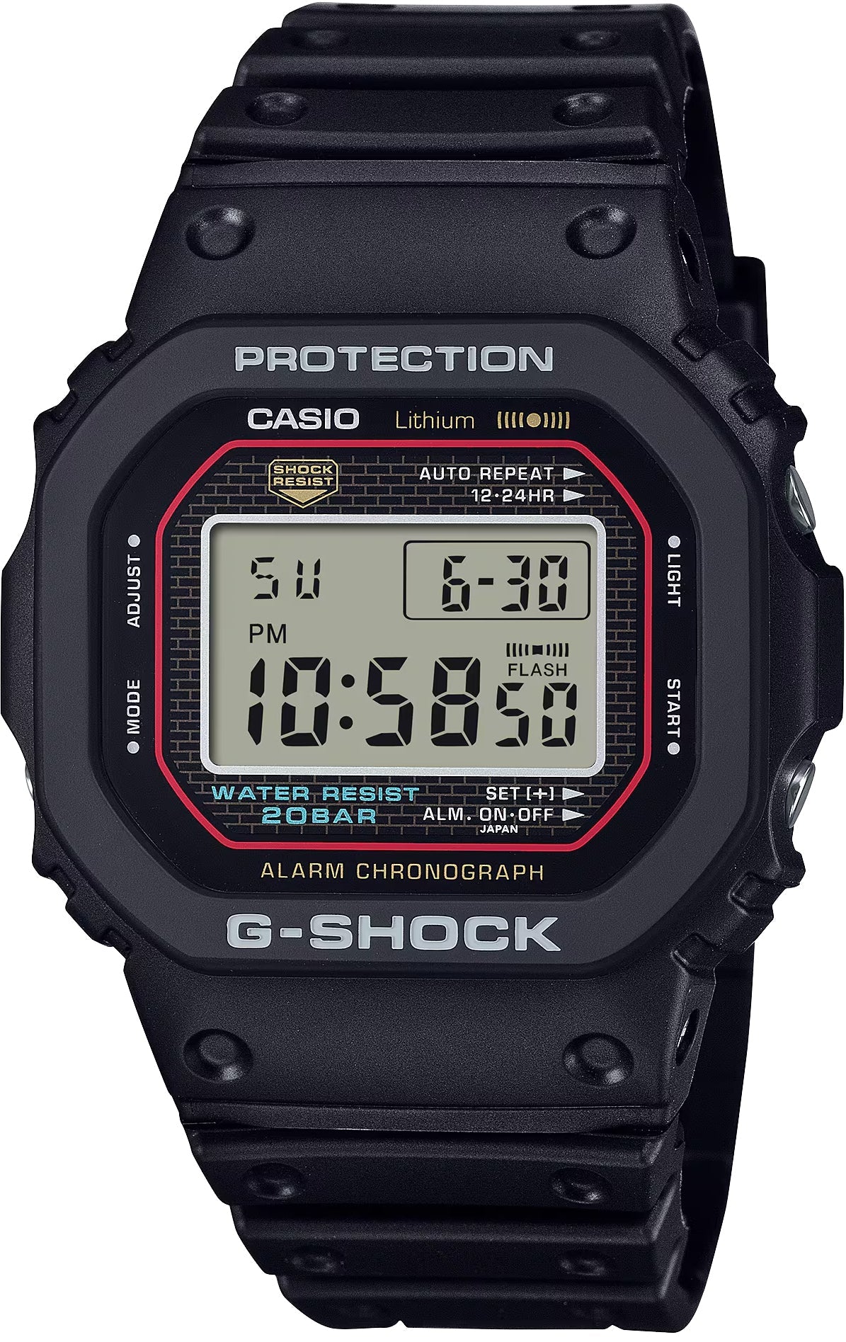G-Shock DW-5000 Origin Revival Watch DW-5000R-1AER W Hamond
