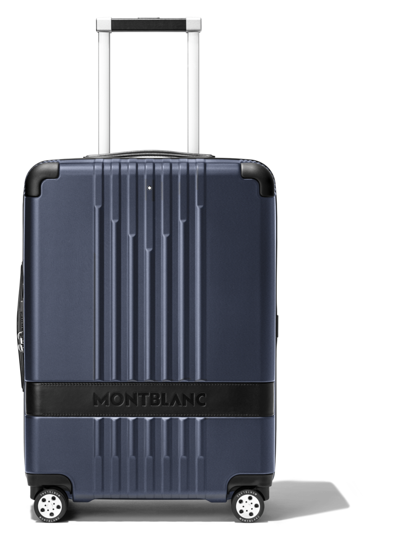 Montblanc Travel Bag MY4810 Cabin Trolley Blue 131958 W Hamond Fine Jewellery