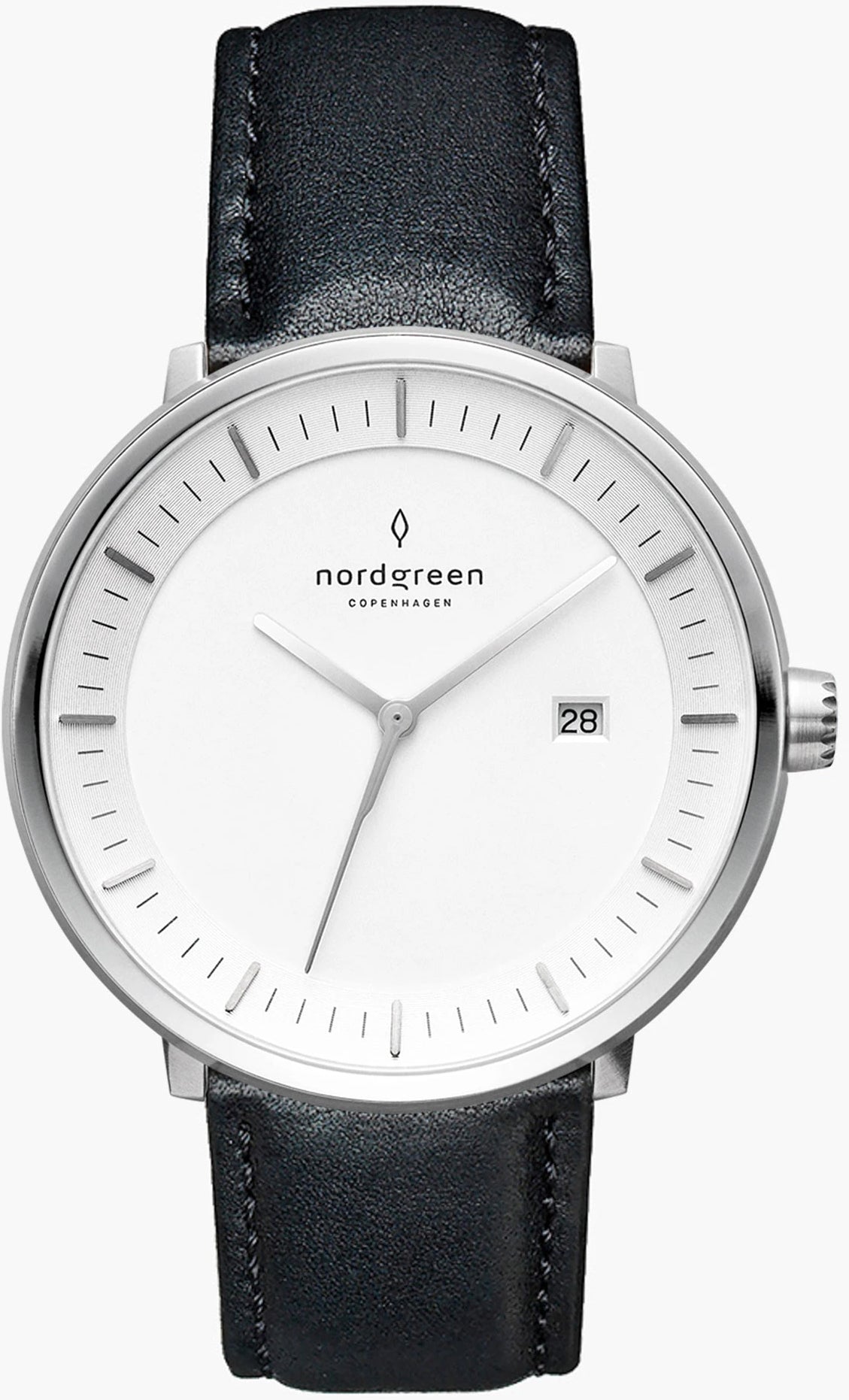 Nordgreen Philosopher Watch PH40SILEBLXX | W Hamond Luxury Watches