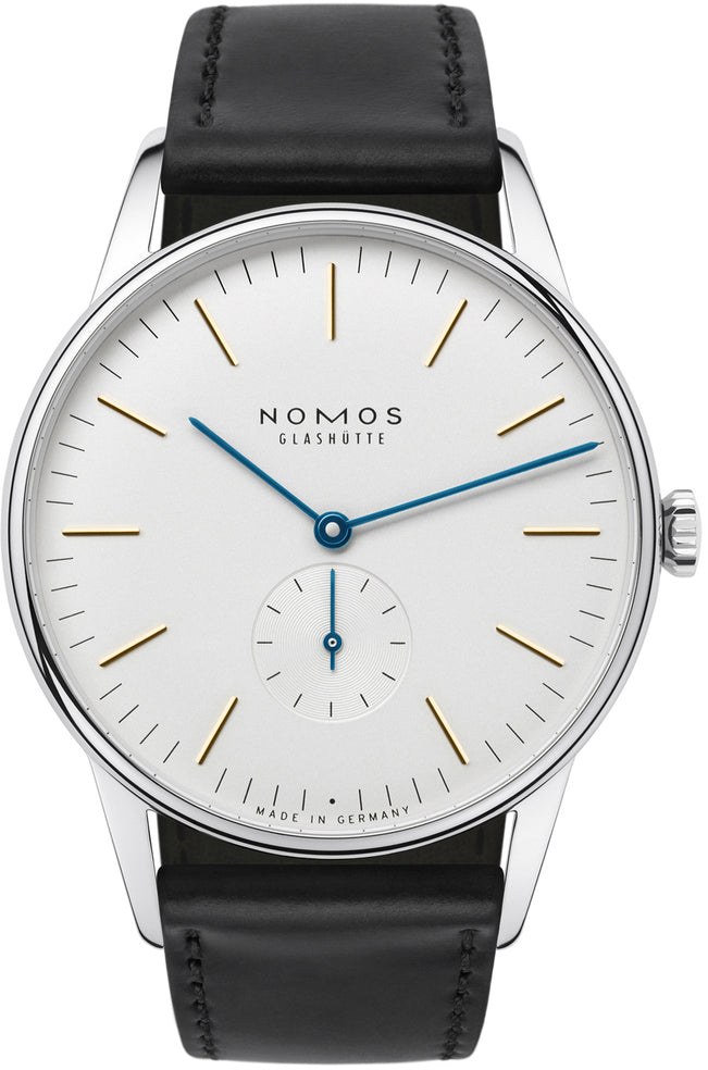 Nomos Glashutte Orion 38 Sapphire Crystal Watch 384 W Hamond