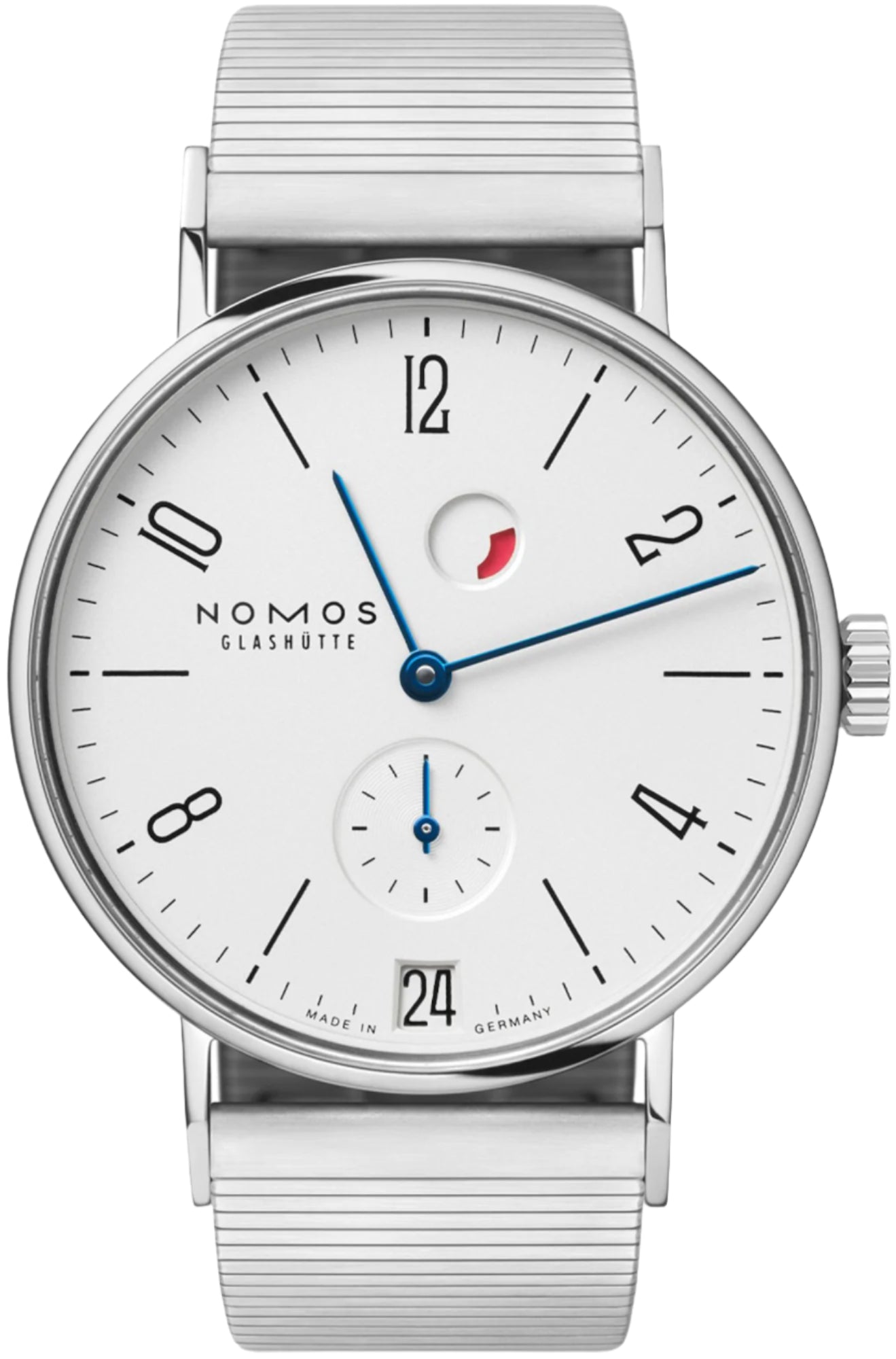 Nomos Glashutte Tangente Datum Gangreserve Sapphire Crystal Watch