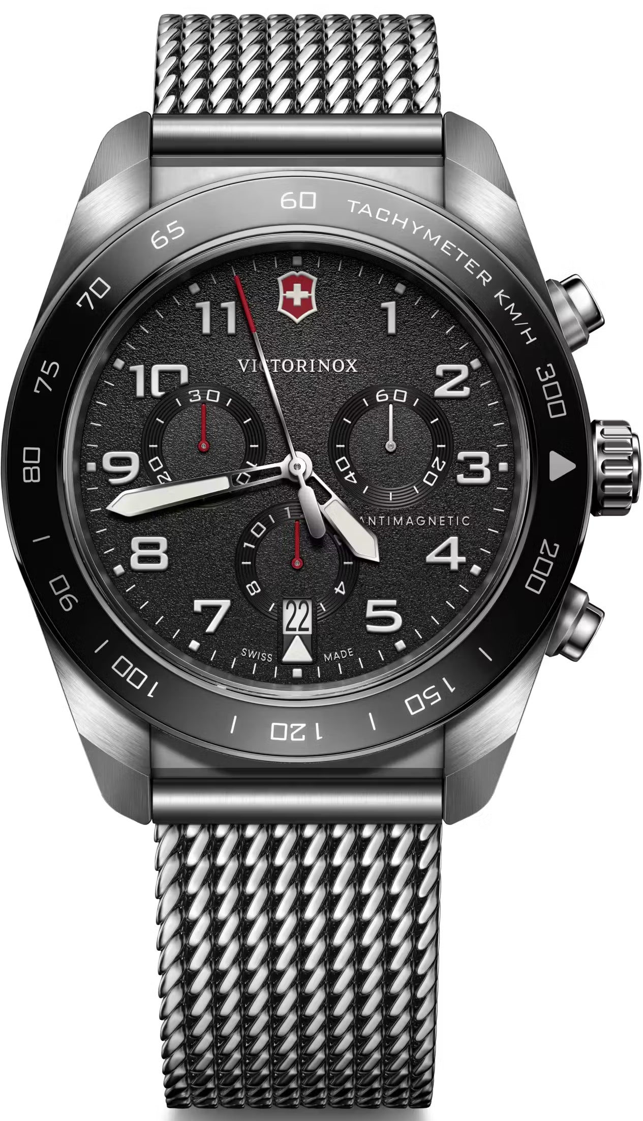 Stainless Steel Tachymeter Victorinox Swiss Army Victorinox