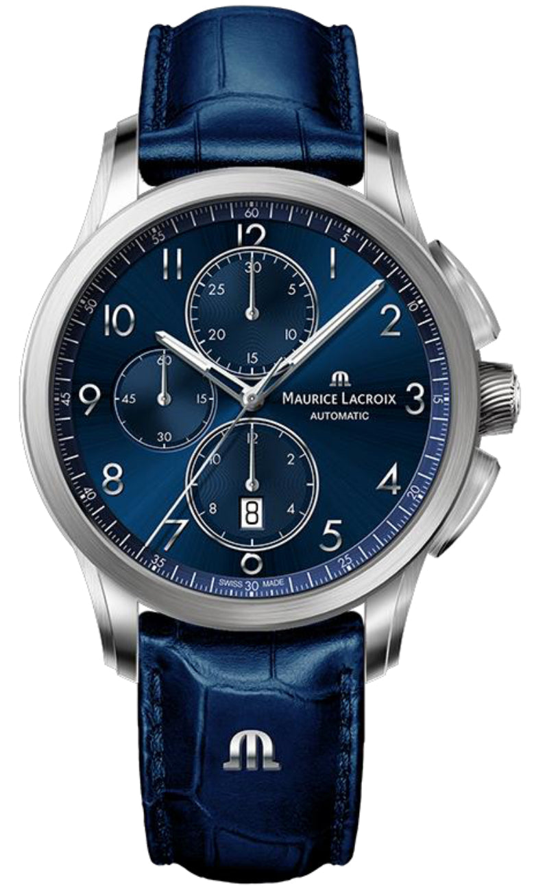 Maurice Lacroix Watch Pontos Chronograph PT6388-SS001-420-4 | W Hamond  Luxury Watches | Schweizer Uhren