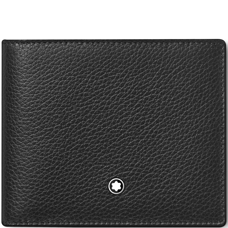 Montblanc meisterstuck soft discount grain wallet 6cc black