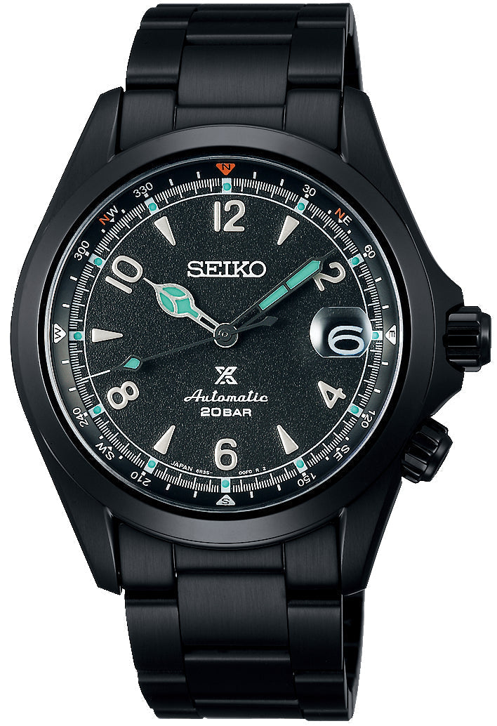 Seiko Prospex Alpinist The Black Series Limited Edition Automatic Diver's  SPB337J1 200M Men's Watch 