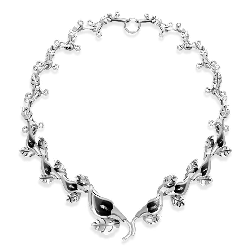 Calla lily necklace hot sale white gold