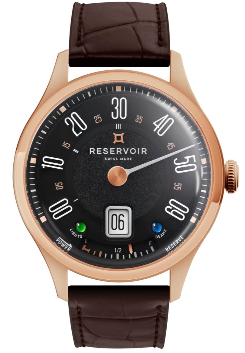 Reservoir Longbridge Rose Gold Watch W Hamond