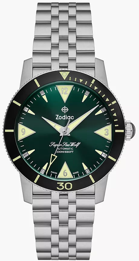 Zodiac Super Sea Wolf Skin Diver Watch ZO9218 | W Hamond Luxury