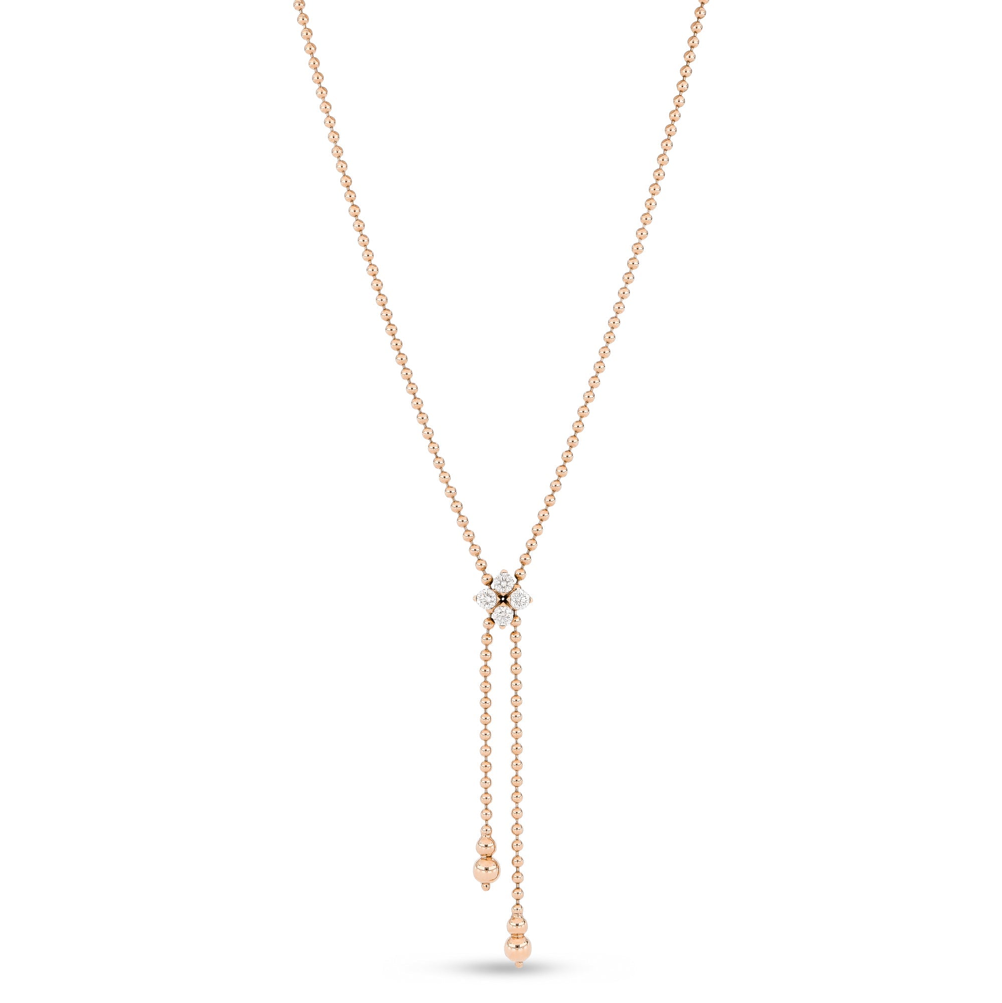 Roberto coin sales solitaire necklace