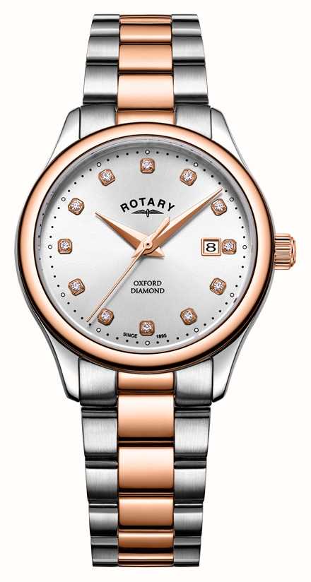 Ladies rotary clearance diamond watch