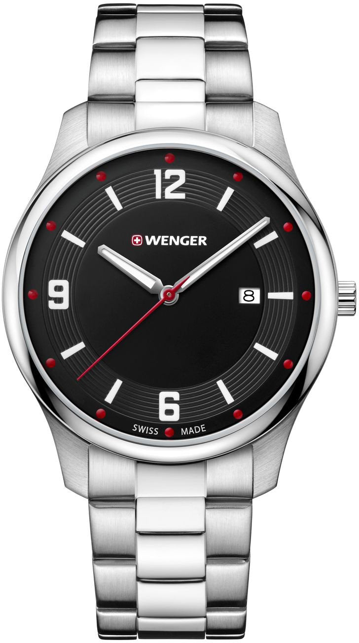 Wenger Watch City Active Bracelet Mens D 01.1441.110 W Hamond