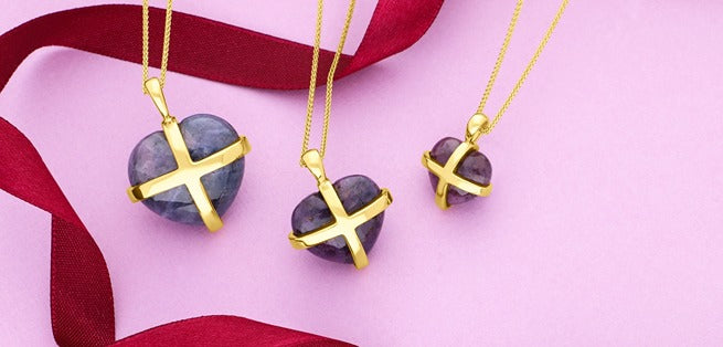 Introducing our Greenland Ruby & Sapphire Cross Hearts Jewellery Collection