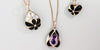 The W Hamond Whitby Jet Blossom Jewellery Collection