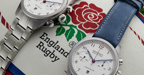 Official Timekeeper of England Rugby Bremont Chronometers
