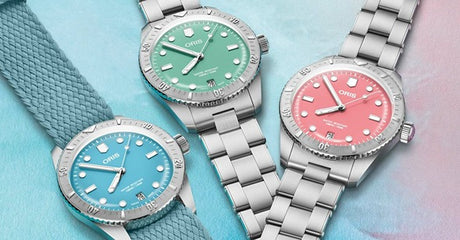 Meet the Oris Sixty Five Divers Cotton Candy Steel Watches