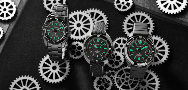 Seiko Launches 2022 Black Series ‘Night Vision’ Watches