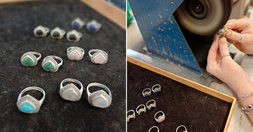 The Heart of our Gemstone Collections - A look inside our Stone Workshop preparing for Valentine’s