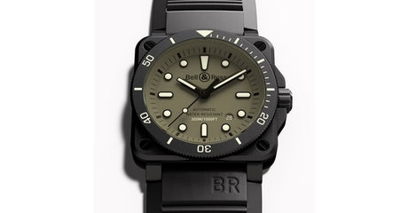 Bell & Ross Introduces New BR 03-92 Diver Military Ceramic Watch