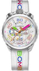 Bomberg Bolt-68 Racing Chroma Carbone White Limited Edition Watch