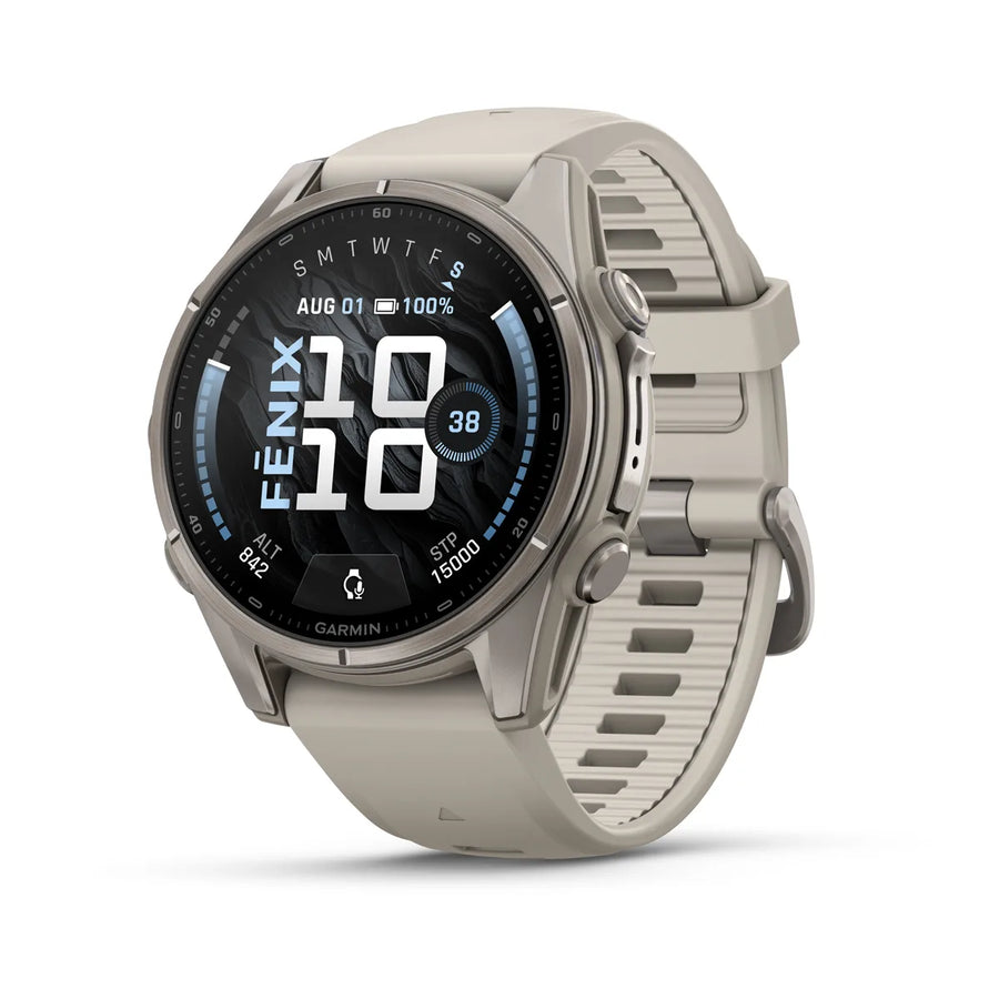 Garmin Fenix 9 Titanium Grey Sandstone GPS Smartwatch