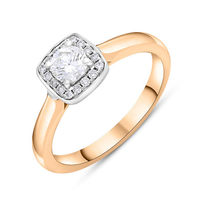 Featured 18ct Rose Gold Engagement Rings image