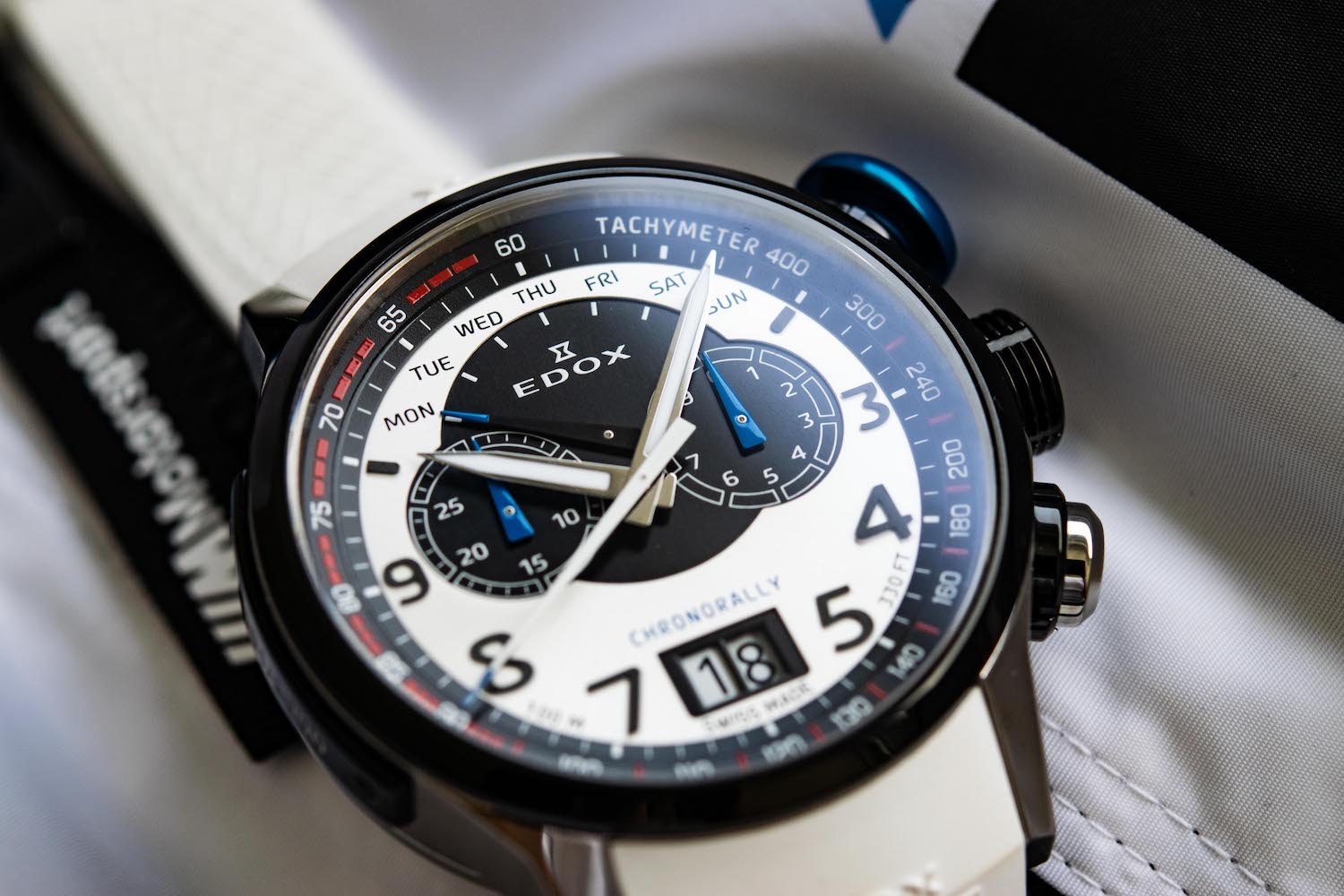 プルメリア Edox Chronorally BMW M Motorsport Limited Edition Watch 38001