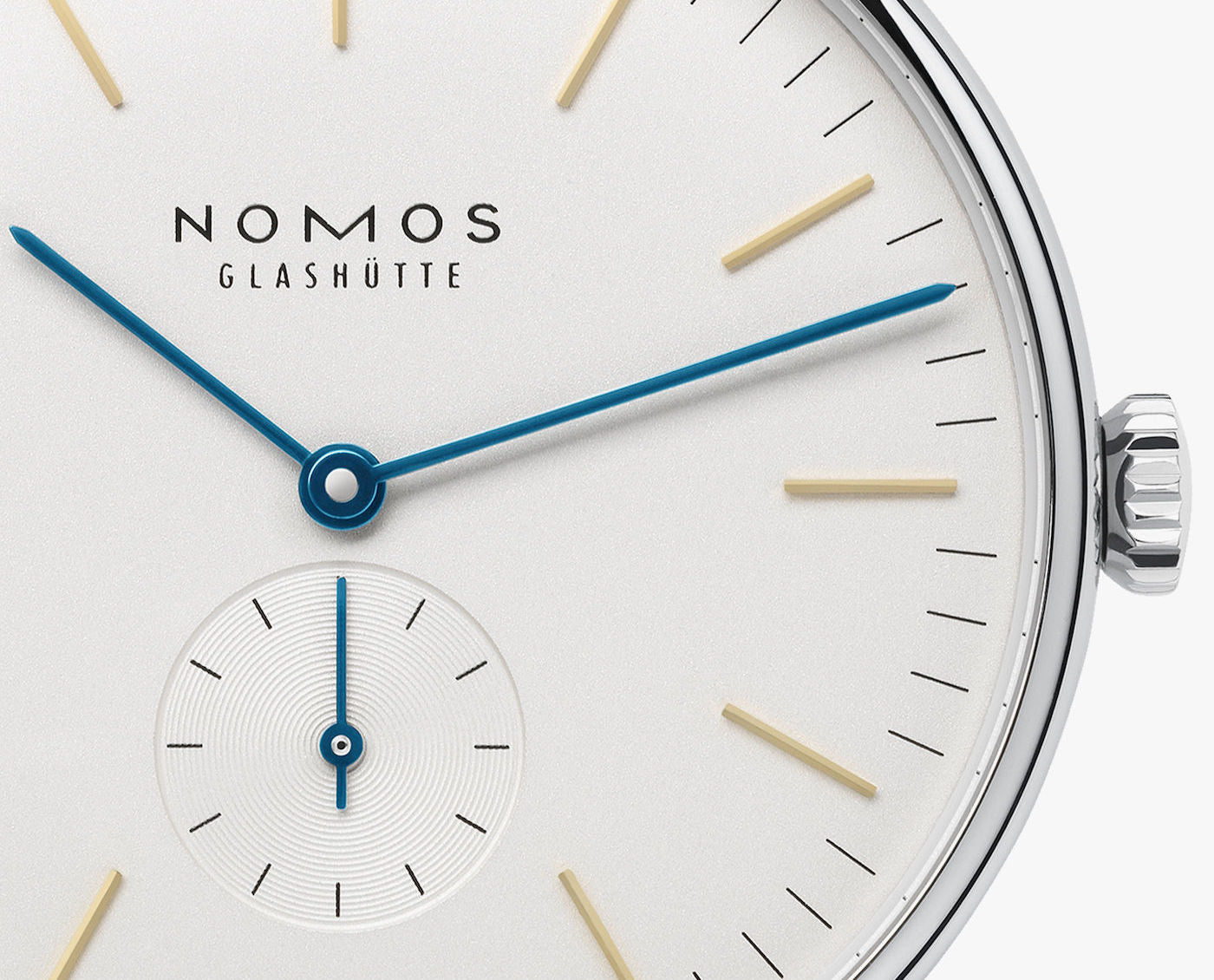 Nomos Glashutte Orion 38 Sapphire Crystal Watch 384 W Hamond