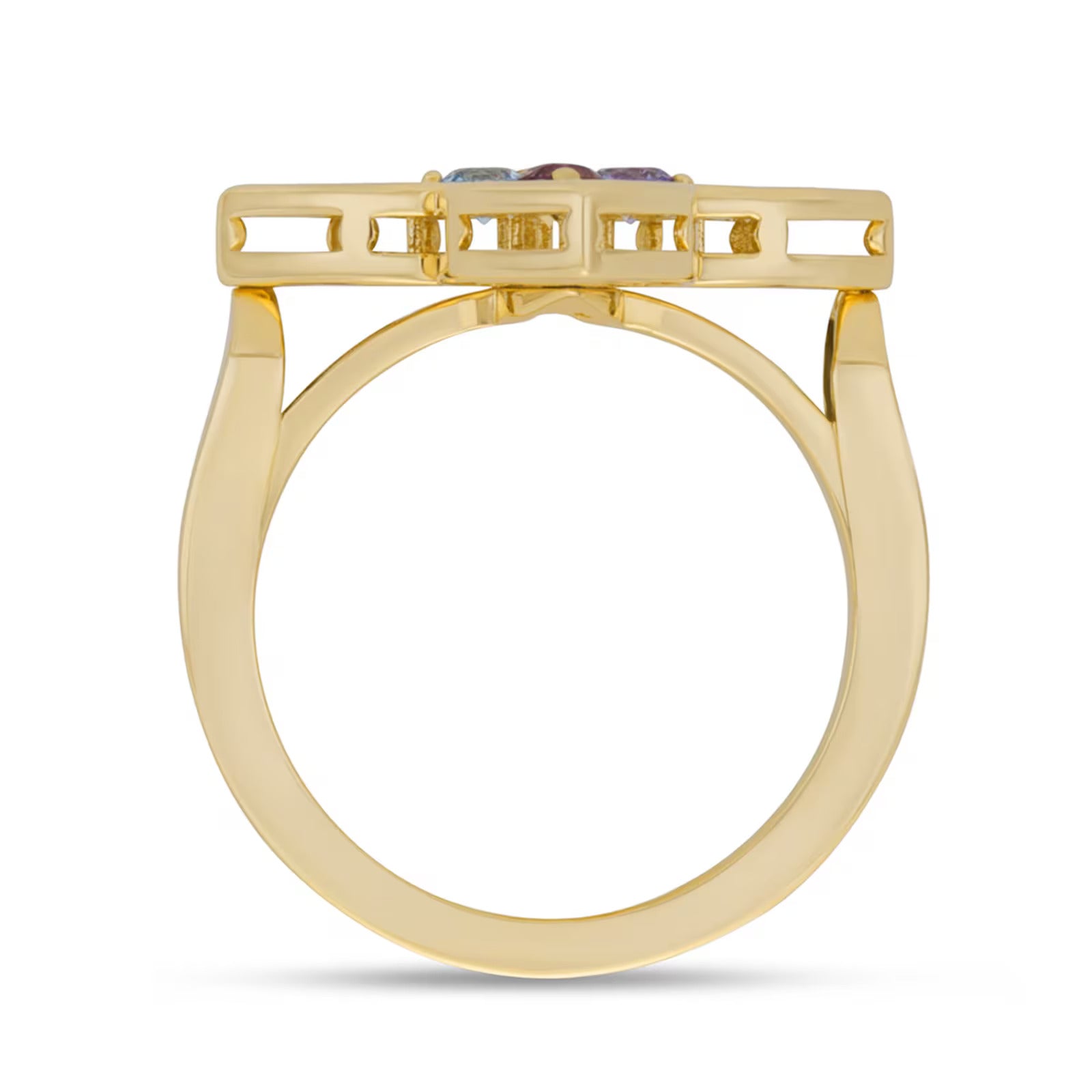 Roberto Coin 18ct Yellow Gold Diamond Mixed Gemstones