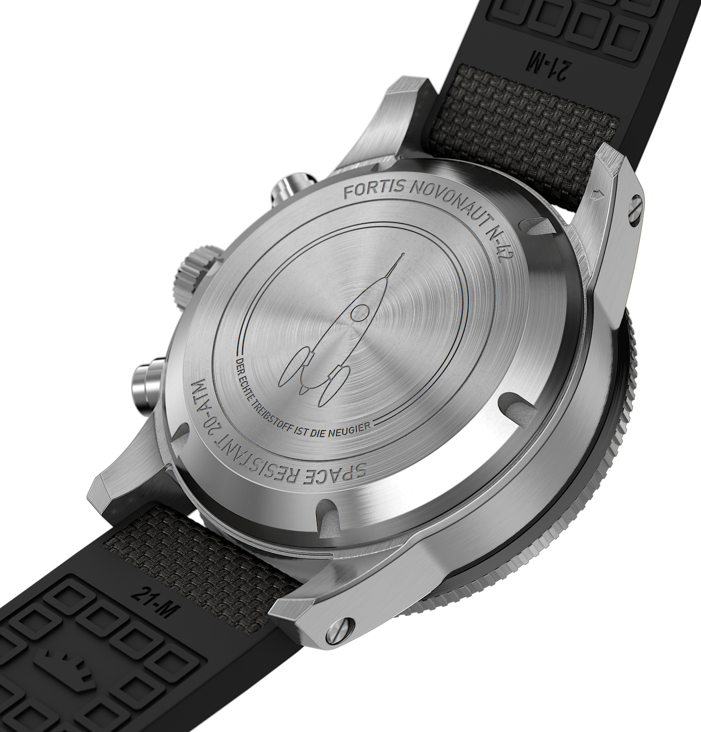 Fortis Novonaut N-42 Legacy Edition Watch F2040009 W Hamond