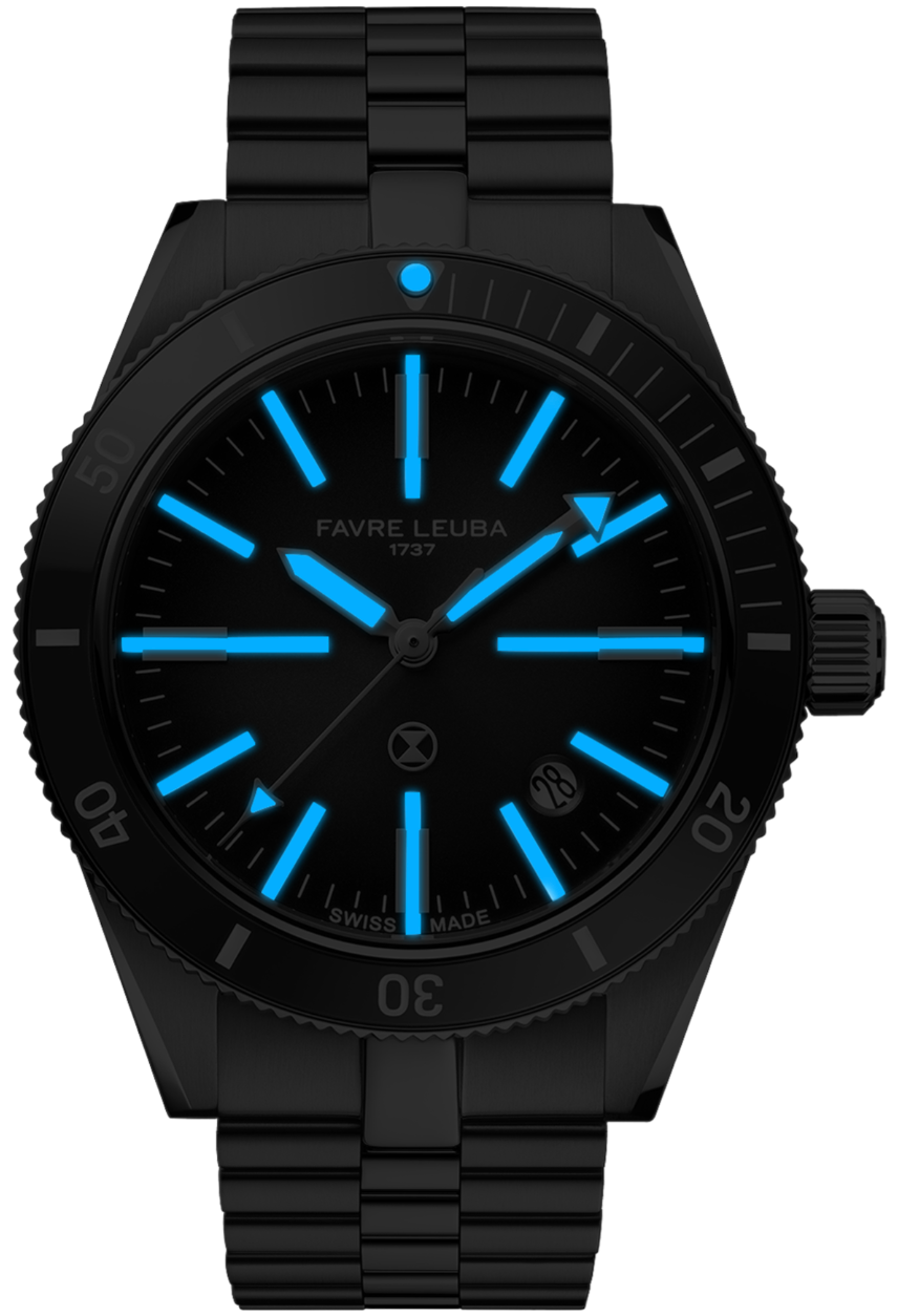 Favre Leuba Deep Blue Renaissance Watch W - Main Image