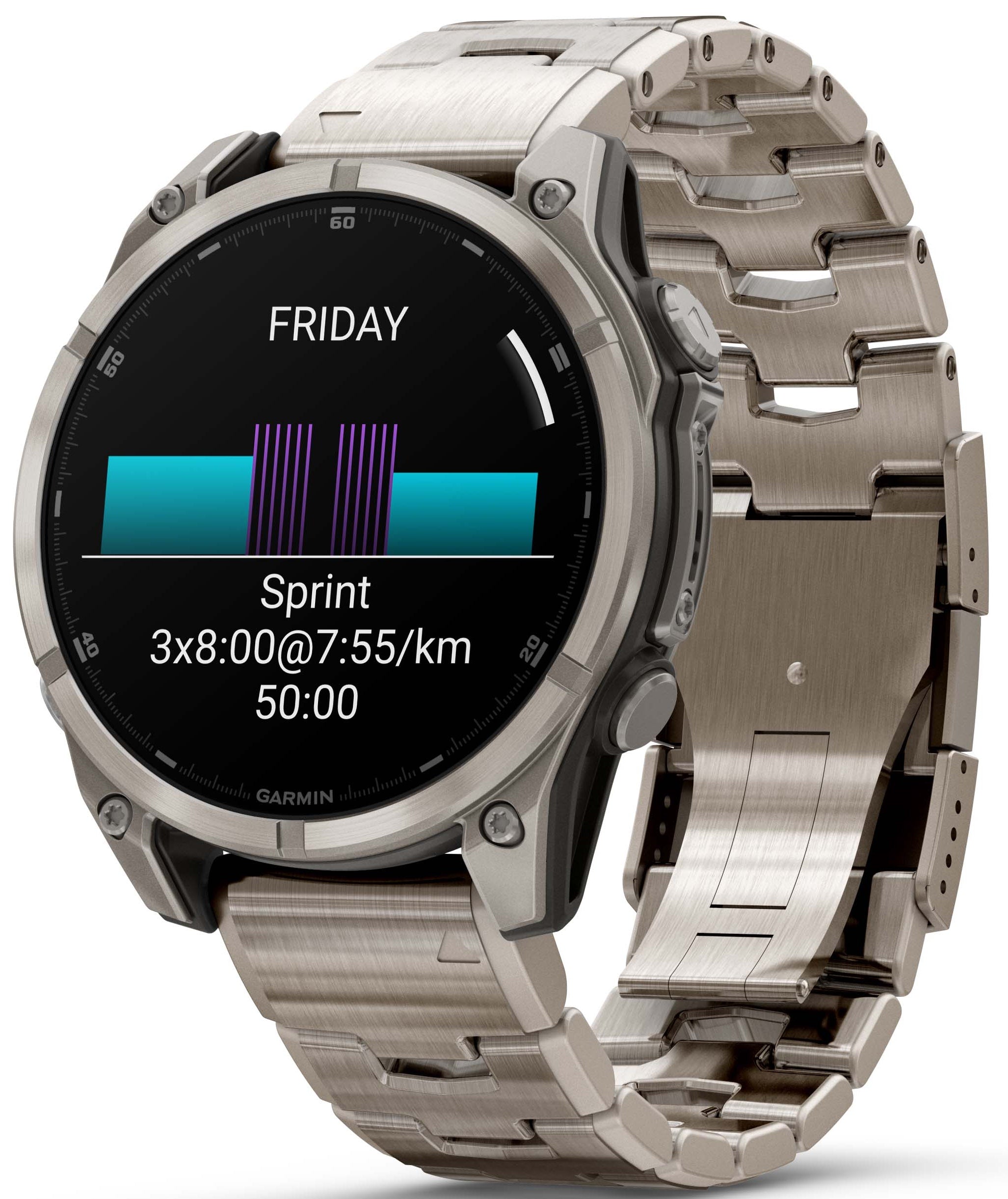 Garmin Fenix Titanium Band Garmin Fenix 47mm Sapphire AMOLED