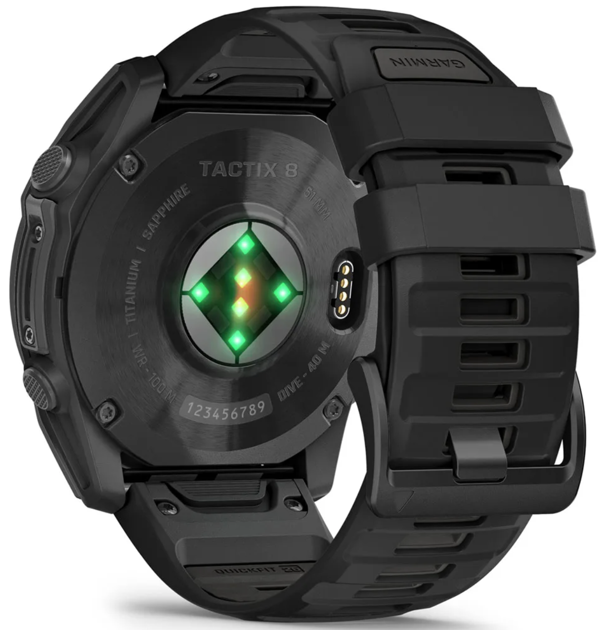 Garmin Tactix 8 Amoled 51mm Watch 010-03406-01 | W Hamond Luxury