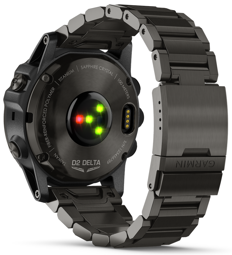 Garmin Watch D2 Delta PX Aviator Watch DLC Titanium Band 010 01989 31 W Hamond Luxury Watches