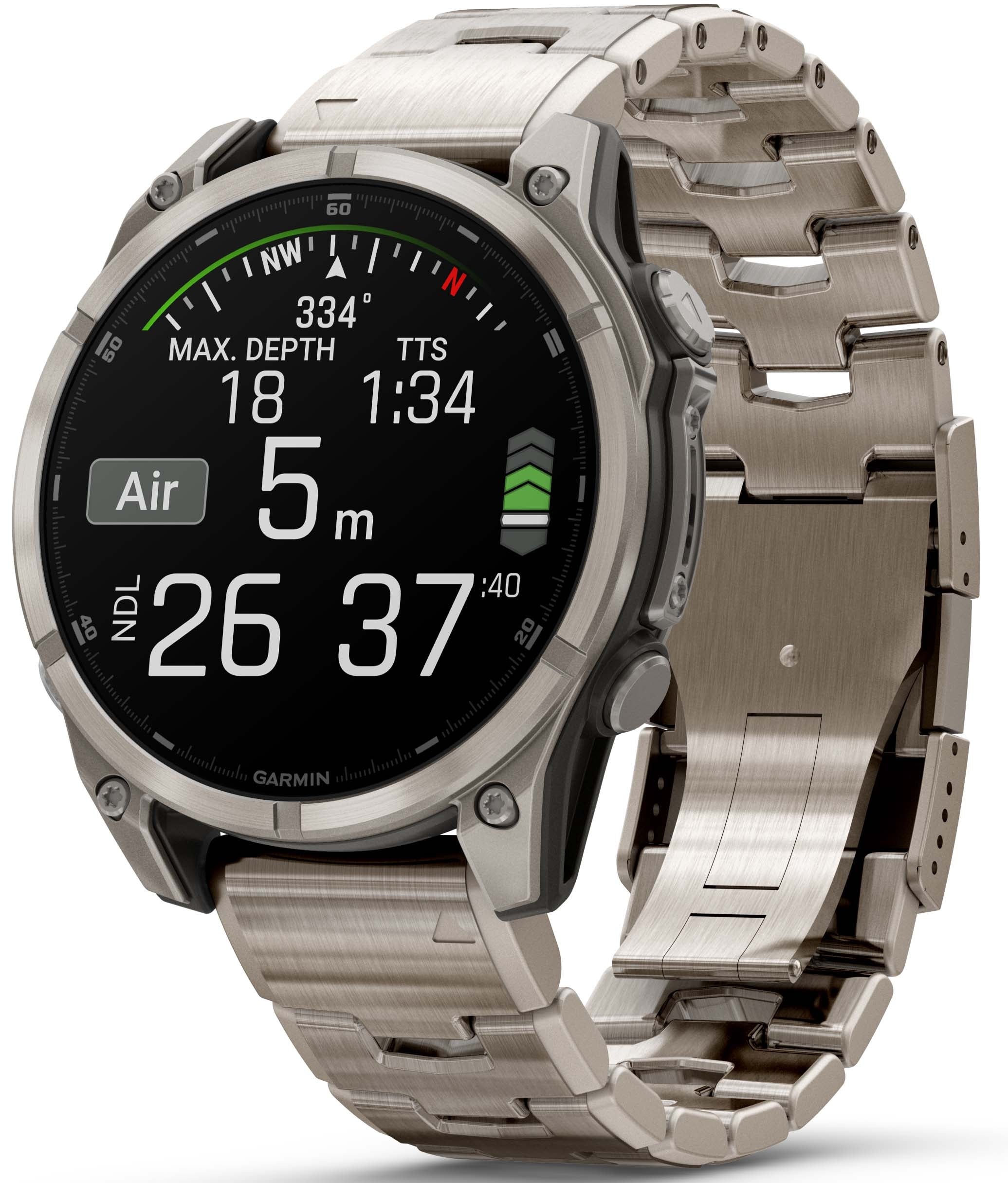 Garmin Fenix 8 Zaffiro 47mm AMOLED – GPS, Cardio, Sonno – Grigio Carbonio, Nuovo Sigillato