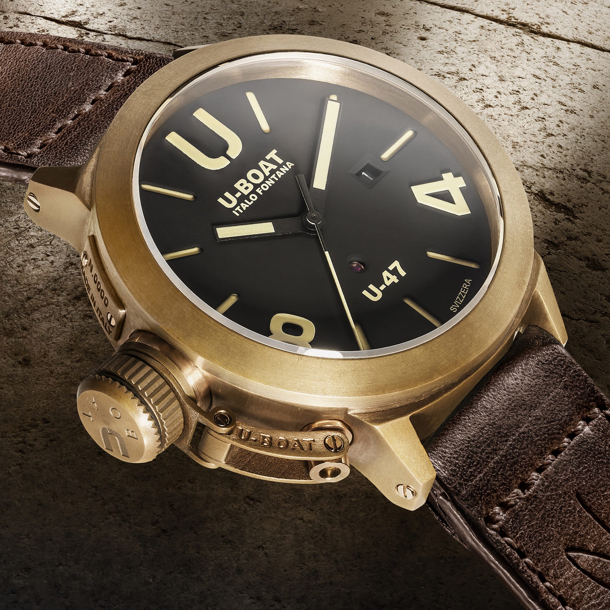 U-Boat Classico U-47 Bronze Watch 7797 W Hamond Luxury Watches