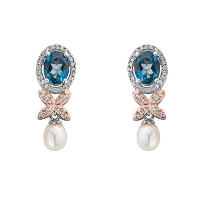 Featured Blue Topaz Earrings image