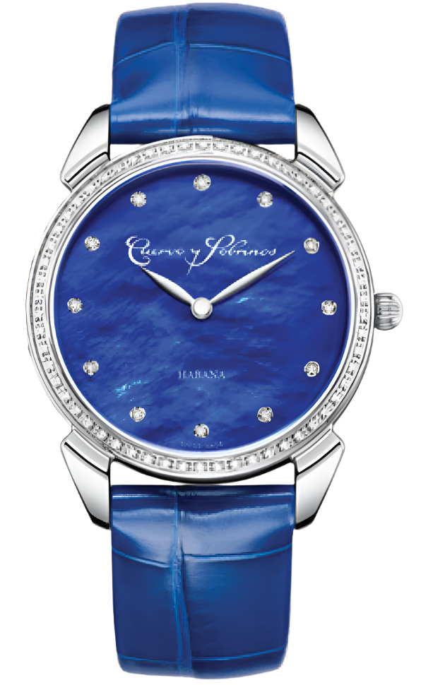 Cuervo y Sobrinos Primera Dama Watch 3113.1B-S1 | W Hamond Luxury Watches