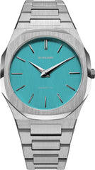 D1 MILANO ULTRA THIN turquoiseリネン38mmケース dlm-167-d1-milano-watch-ultra-