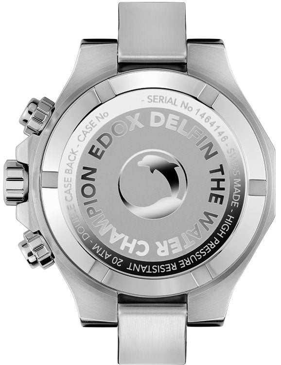 Edox Delfin Bracelet Mens Watch 10112 3BUM BUIN | W Hamond Luxury