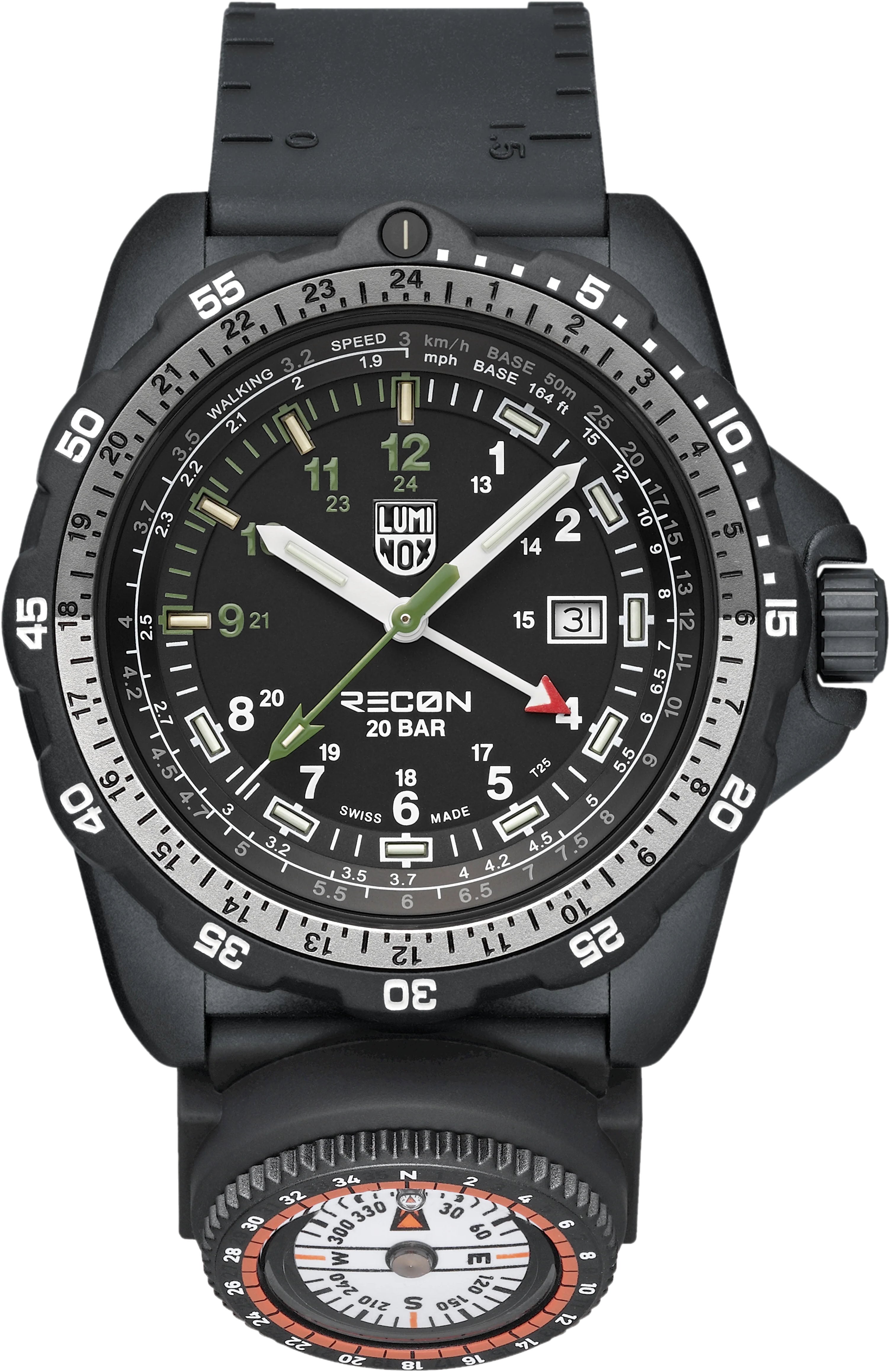 Luminox Recon Nav Spec 8830 Series Set Watch XL.8837.SET | W Hamond ...