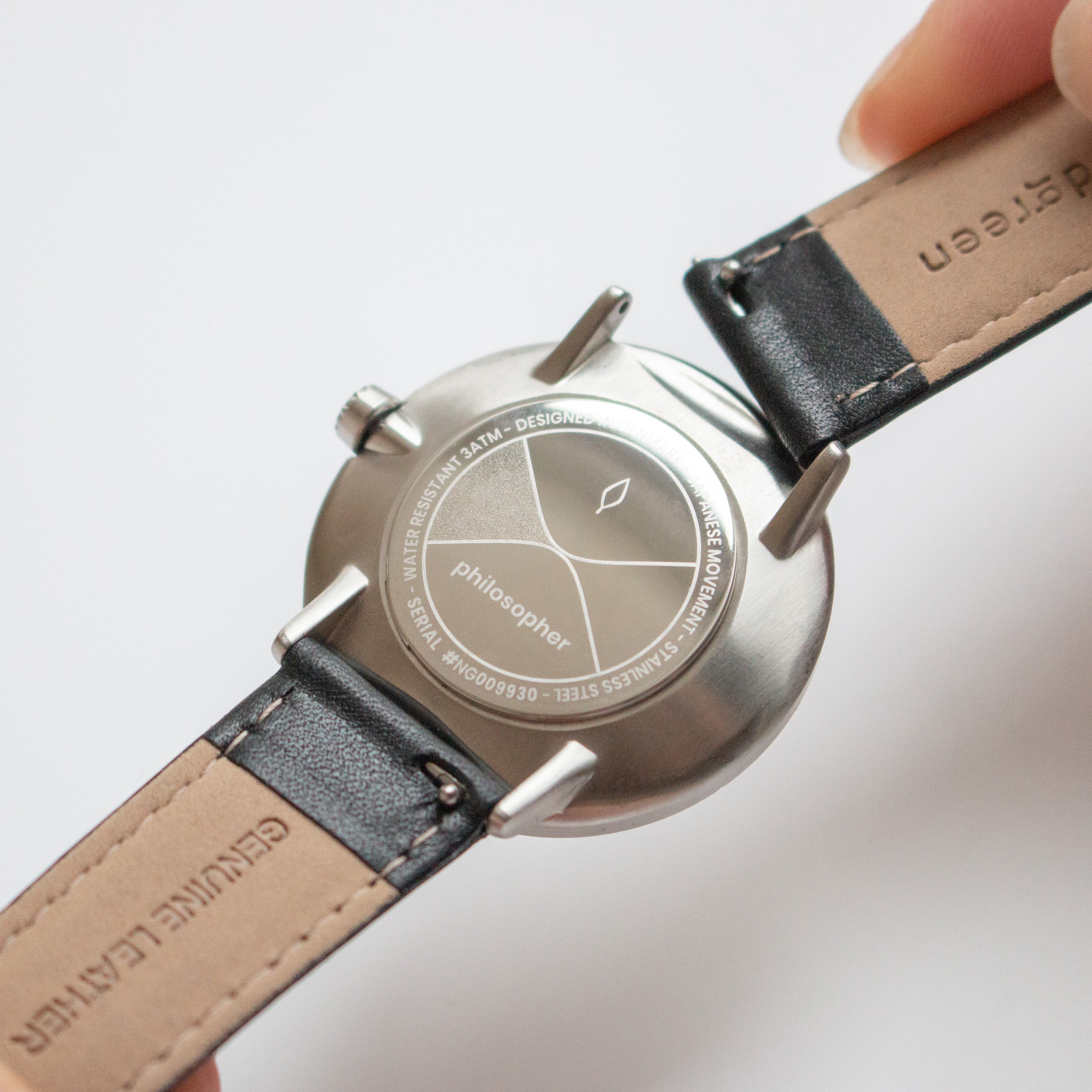 Nordgreen Philosopher Watch PH40SILEBLXX | W Hamond Luxury Watches