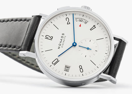 Nomos Glashutte Tangomat GMT Sapphire Crystal Watch 635 W Hamond