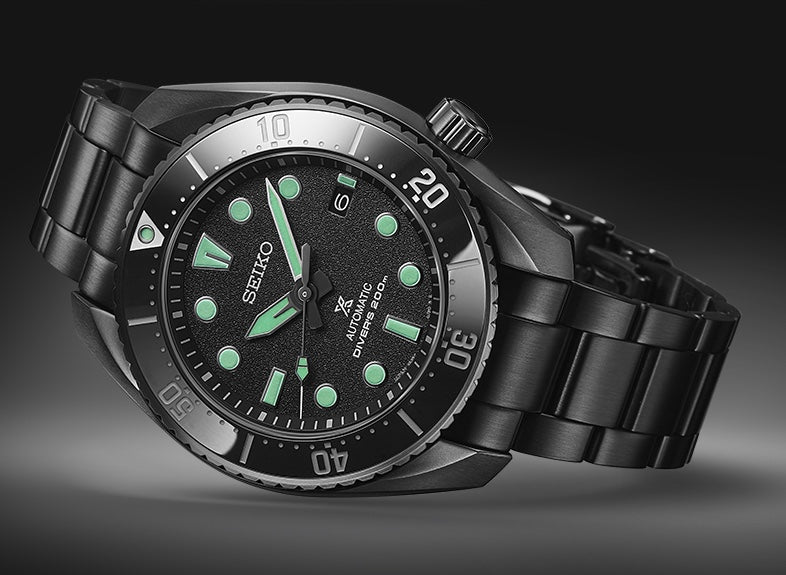 Seiko Prospex Black Series Night Vision Sumo Diver Limited Edition