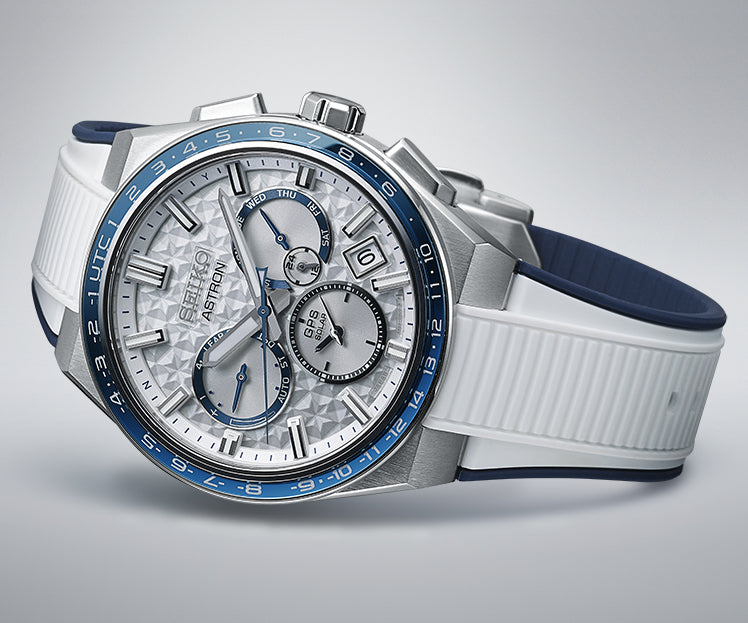 SEIKO ASTRON GPSソーラー Seiko Astron Watch GPS Solar 5X Dual Time Galactic Blue Limited